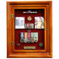 Wholesale Amazon hot sale custom 11x14 Marathon sports medal Wood medal display frame for souvenir